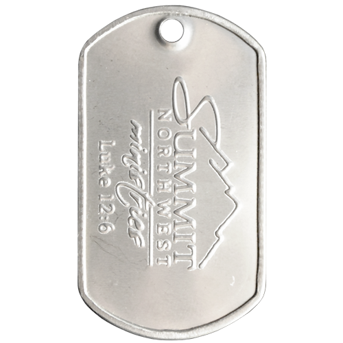silver950 【2枚組】dog tag handmade Dog Tag with Squirrel in Stainless Steel | Engraved – GoTags