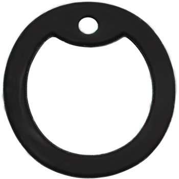 U.S. GI Dog Tag Rubber Silencers, Black | STARS-N-STRIPES CO