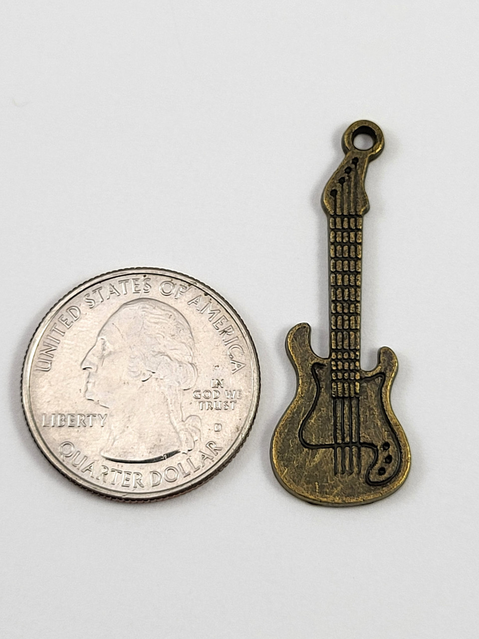 Bronze Guitar Pendants
