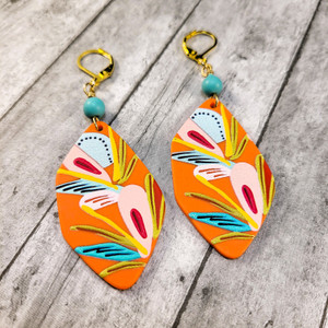 Lightweight Tropical Tango Earrings Lightweight Tropical Tango Earrings