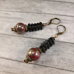 Czech Glass Spark Earrings Czech Glass Spark Earrings