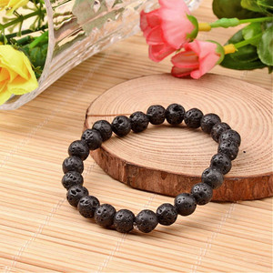 8mm Lava Rock Bead Strands