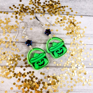 Witch’s Treat Bucket Earrings Witch’s Treat Bucket Earrings