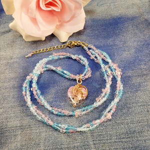 Heartfelt Czech Glass Harmony Necklace Heartfelt Czech Glass Harmony Necklace
