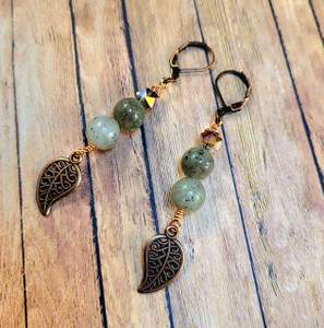 Mystic Veil Labradorite Earrings Mystic Veil Labradorite Earrings