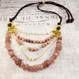 Harmony of the Heart Multistrand Necklace Harmony of the Heart Multistrand Necklace