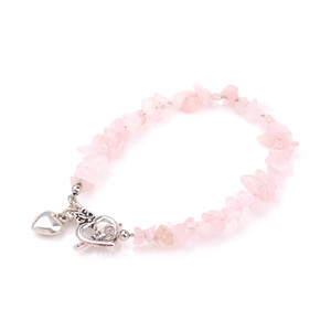 Heartfelt Harmony Rose Quartz Bracelet