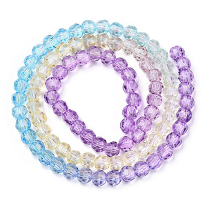 4.5 mm Twilight Garden Ombre Chinese Crystal Bead Strand 4.5 mm Twilight Garden Ombre Chinese Crystal Bead Strand