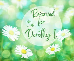 Reserved for Dorothy I Res-2864 Reserved for Dorothy I Res-2864