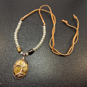 Earthbound Spirit Necklace - Tiger’s Eye