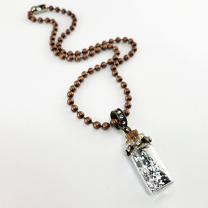 Fairy Jar Ball Chain Necklace