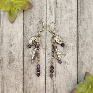 Amethyst Cascade Earrings