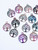 Alcohol Inked Tree of Life Charms