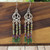 Hematite Fringe Earrings