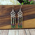 Hematite Fringe Earrings
