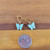 Blue Butterfly Earrings