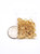 8mm Gold Oval Jump Rings- 2 Options 8mm Gold Oval Jump Rings- 2 Options