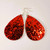 Sparkly Red Earrings Sparkly Red Earrings