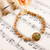 Autumn Connection Bracelet- Unakite and Autumn Jasper Autumn Connection Bracelet- Unakite and Autumn Jasper