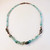"Serenity Glow" Handmade Genuine Apatite Stone Necklace "Serenity Glow" Handmade Genuine Apatite Stone Necklace