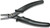 Beadsmith Hi Tech Flat Nose Black Plier with Spring