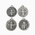 Silver Saint Benedict Pendant Silver Saint Benedict Pendant