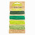 100% Hemp Cording- Emerald Shades