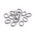 Large 8mm Stainless Steel Oval Jump Rings- 100ct Large 8mm Stainless Steel Oval Jump Rings- 100ct