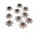 Large Brass Flower Filigree Pack-10pcs- 3 Colors Large Brass Flower Filigree Pack-10pcs- 3 Colors