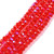 4mm Red AB Chinese Crystal Bead Strand