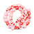 Red & Pink Valentine's Day Polymer Clay Bead Strand