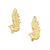 Gold Phoenix Connector Link Charm Pair