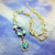 Desert Sky Necklace – Genuine Turquoise Knotted Necklace
