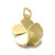 18K Gold Plated Enamel Flower Charm Pair – Pick Your Color