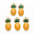 Pineapple Enamel Charm – Sold by the Pair Pineapple Enamel Charm – Sold by the Pair