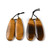 Tiger Eye Teardrop Charm – Sold by the Pair Tiger Eye Teardrop Charm – Sold by the Pair