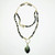 Shifting Light Labradorite Multi-Strand False Front Toggle Necklace