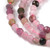 Natural Pink Tourmaline Faceted Round Bead Strand 2–3mm  – Sold Individually