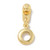 9mm Old Faithful Ball and Socket Clasp – 18K Gold Plated, Sold Individually