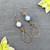 Calm Current Earrings - Agate