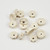 Large 15mm Fish Vertebrae Spacer Beads- 6pcs Large 15mm Fish Vertebrae Spacer Beads- 6pcs