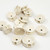 Large 15mm Fish Vertebrae Spacer Beads- 6pcs Large 15mm Fish Vertebrae Spacer Beads- 6pcs