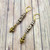 Ancestors Dzi Skull Earrings