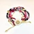 Star Crossed Lovers Illusion Button Five-Strand Adjustable Bracelet