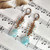 Amazonite Ocean Mist Drop Earrings