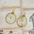 Pearl Starlight Hoop Earrings
