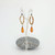 Tangerine Spark Earrings