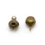 Brass Bell Charms - Antique Bronze - Pack of 10