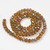Dark Goldenrod Chinese Crystal Rondelle Beads – Half Rainbow Finish, 4mm