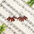Crimson Sky Fringe Earrings